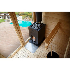 Harvia Linear 18 Compact Wood-Burning Sauna Stove - Select Saunas