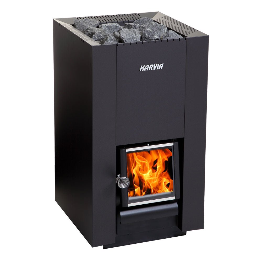 Harvia Linear 22 WK200C Wood-Burning Sauna Stove - Select Saunas