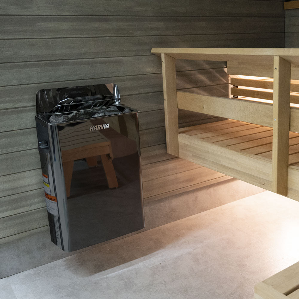 Harvia SW80 The Wall 8 kW Electric Sauna Heater - Select Saunas