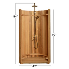 Rinse Ellipse Outdoor Shower - Select Saunas