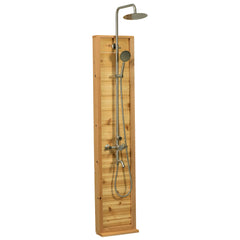 Rinse Tower Cedar Outdoor Shower - Select Saunas