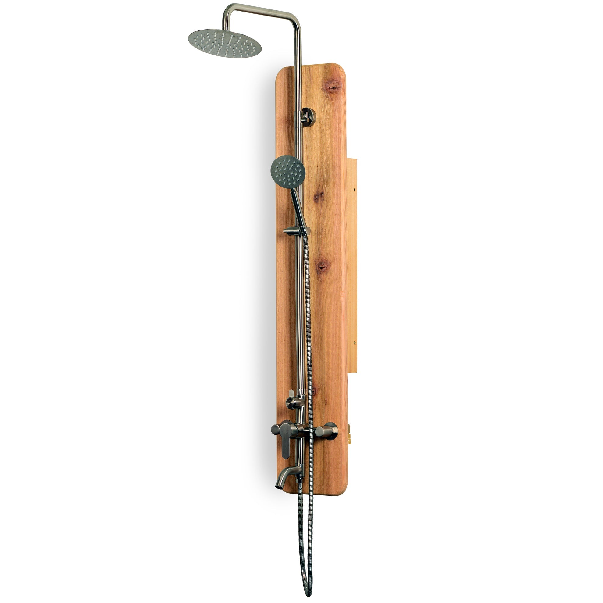 Rinse Wall Cedar Outdoor Shower - Select Saunas