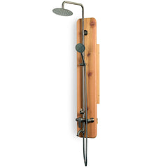 Rinse Wall Cedar Outdoor Shower - Select Saunas