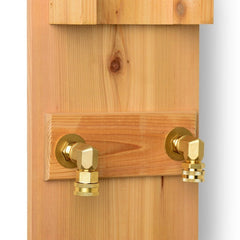 Rinse Wall Cedar Outdoor Shower - Select Saunas