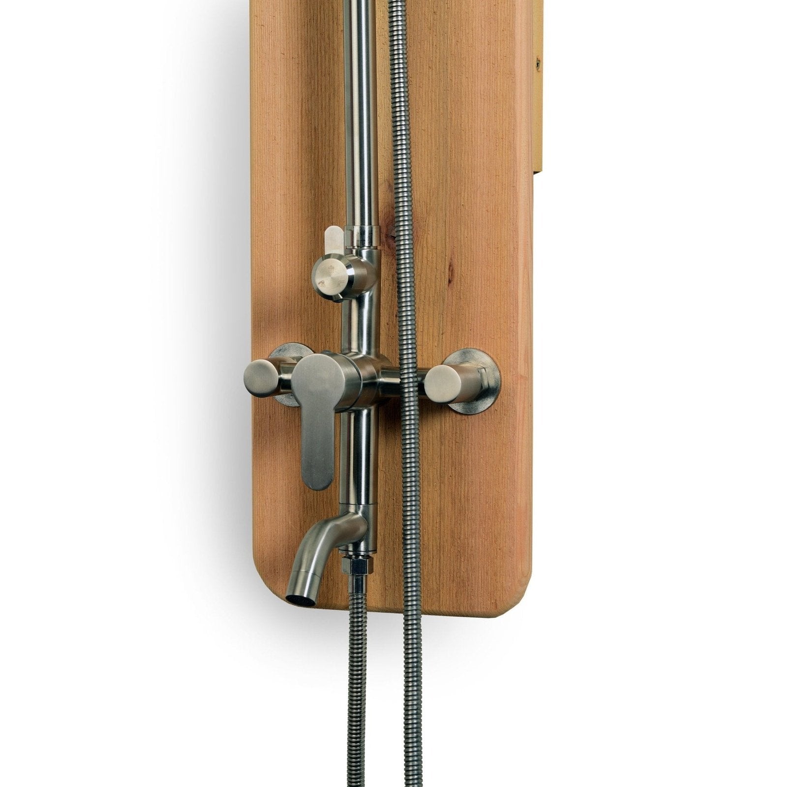 Rinse Wall Cedar Outdoor Shower - Select Saunas