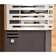Saunum AIR 10 Sauna Heater, 9.6 kW w/ Climate Equalizer - Stainless - Select Saunas