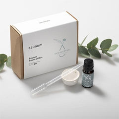 Saunum Aroma Oil Set, Eucalyptus Aroma Oil with Reservoir, 10ml - Select Saunas