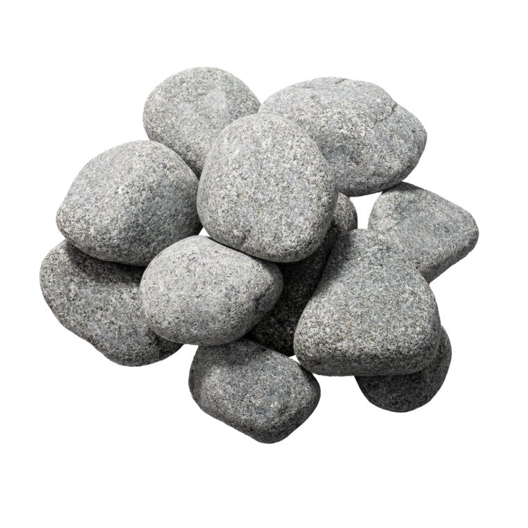 Saunum Sauna Heater Stones, Rounded Olivine, 5-10cm, 33lbs - Select Saunas