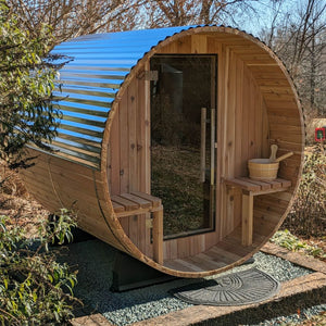 Almost Heaven Salem 6x4 Barrel Sauna