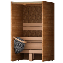 Leil Como 120 1-Person Indoor Sauna Kit - Select Saunas