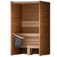 Leil Como 120 1-Person Indoor Sauna Kit - Select Saunas