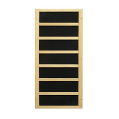 Dynamic Serena 2-person Low EMF FAR Infrared Sauna Canadian Hemlock - Select Saunas