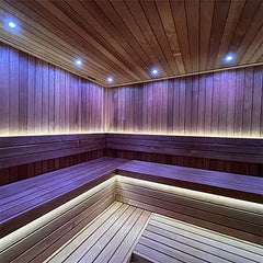 Universal Sauna Light Kit with Two 10-Ft Flexible LED Strips - Select Saunas