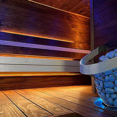 Universal Sauna Light Kit with Two 10-Ft Flexible LED Strips - Select Saunas