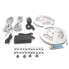 Universal Sauna Light Kit with Two 10-Ft Flexible LED Strips - Select Saunas