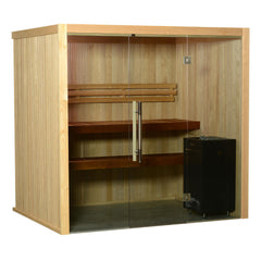 Almost Heaven Oasis 4-Person Indoor Sauna – Vision Series - Select Saunas