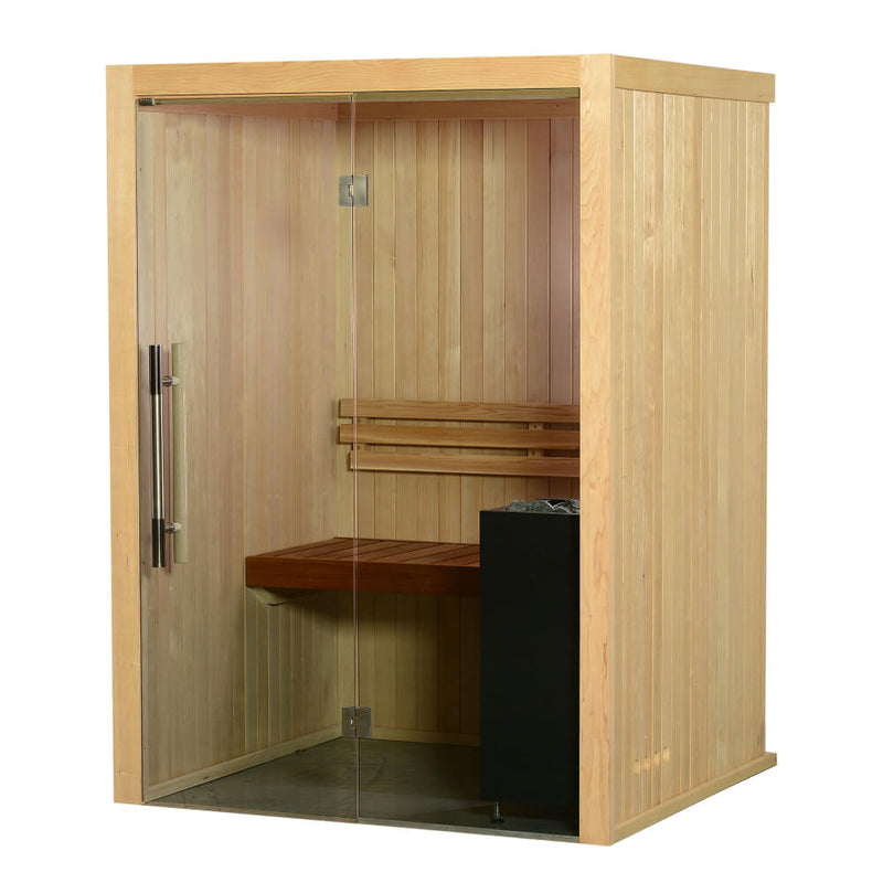 Almost Heaven Hillsboro 2Person Indoor Traditional Sauna Select Saunas
