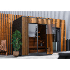 Leil Viva 210 3-Person Outdoor Sauna Kit - Select Saunas
