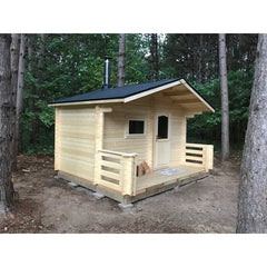 Almost Heaven Appalachia 6-Person Outdoor Cabin Sauna - Select Saunas