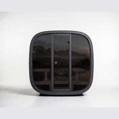 Leil Black Cube Premium Outdoor Sauna - Select Saunas