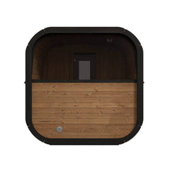 SaunaLife CL12GCP Outdoor Cube-Series Home Sauna Suite Kit, 8 Persons - Select Saunas