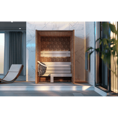 Leil Como 150 2-Person Indoor Sauna Kit - Select Saunas