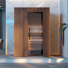 Leil Como 150 2-Person Indoor Sauna Kit - Select Saunas