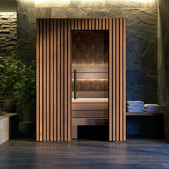 Leil Como 150 2-Person Indoor Sauna Kit - Select Saunas