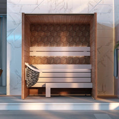Leil Como 3-180 3-Person Indoor Sauna - Select Saunas