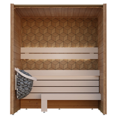 Leil Como 3-180 3-Person Indoor Sauna - Select Saunas