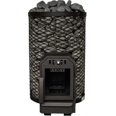 Cozy Heat O Thru-Wall Sauna Stove Wood Burning Sauna Stove, Up to 18kW - Select Saunas