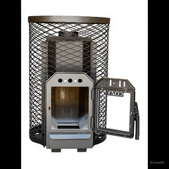 Cozy Heat O Thru-Wall Sauna Stove Wood Burning Sauna Stove, Up to 18kW - Select Saunas