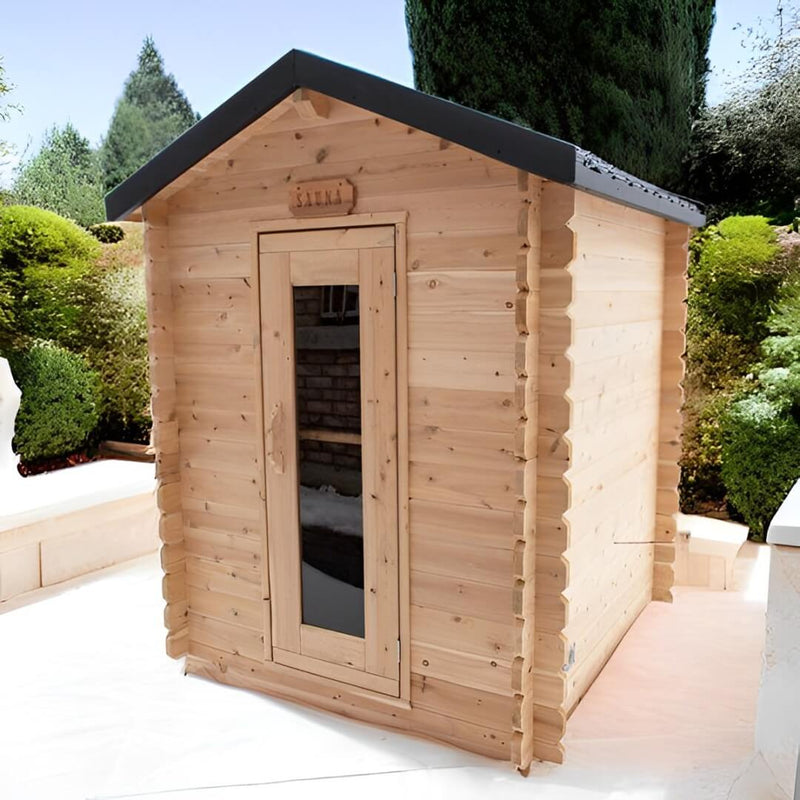 Canadian Timber Granby Sauna - Dundalk Leisurecraft Canadian Timber Collection, 2-3 Person Capacity - Select Saunas