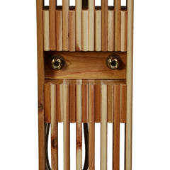 Cascade Floor Shower Onyx With Floor - Select Saunas