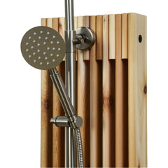 Cascade Floor Shower Polished With Floor - Select Saunas