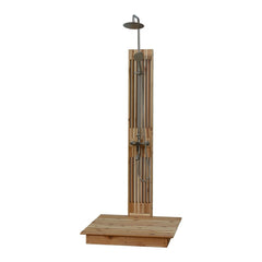 Cascade Floor Shower Polished With Floor - Select Saunas