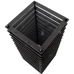 Cozy Heat Quattro H500 Chimney Cover, Black Stainless Steel, for Quattro Sauna Stoves - Select Saunas