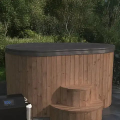 Insulated Cover for SaunaLife S2 Series Hot/Cold Plunge Tubs - Select Saunas