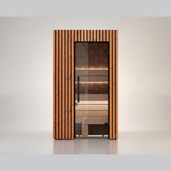 Leil Como 120 1-Person Indoor Sauna Kit - Select Saunas