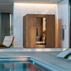 Leil Como 4-180 4-Person Indoor Sauna - Select Saunas