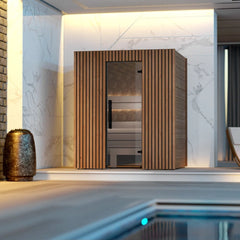 Leil Como 3-180 3-Person Indoor Sauna - Select Saunas