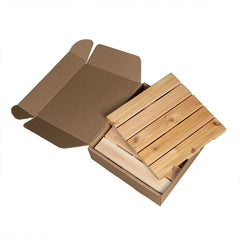 Floor tiles box packaging with 4 tiles