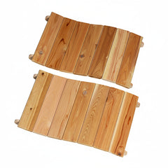 Sauna Next red cedar backrest in a sauna