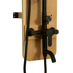 Meridian Wall Shower Onyx - Select Saunas