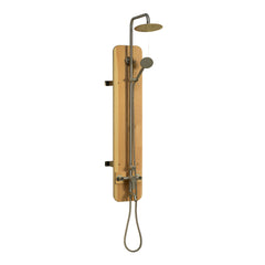 Meridian Wall Shower Polished - Select Saunas