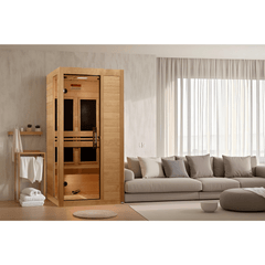 Dynamic Veneto 1-2 Person Low EMF Far Infrared Sauna - Select Saunas