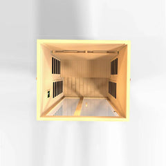 Dynamic Serena 2 Person Full Spectrum Infrared Sauna Canadian Hemlock - 2026 Model - Select Saunas