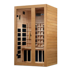 Dynamic Serena 2 Person Full Spectrum Infrared Sauna Canadian Hemlock - 2026 Model - Select Saunas