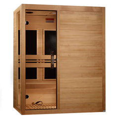 Dynamic Toscana Elite - 3 Person Ultra Low EMF FAR IR Sauna Canadian Hemlock - 2026 Model - Select Saunas