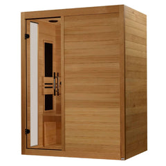 Dynamic Toscana Elite - 3 Person Ultra Low EMF FAR IR Sauna Canadian Hemlock - 2026 Model - Select Saunas